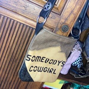 Western handmade leather bag. Somebody’s cowgirl 🤠